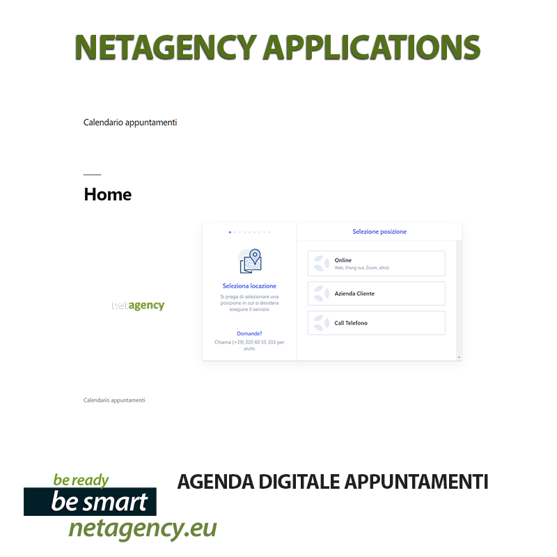 Agenda Digitale Appuntamenti - Netagency